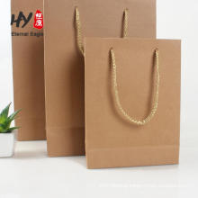 Customized style plastic coated kraft paper bag